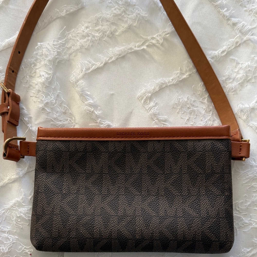 Michael Kors Brown Belt Bag